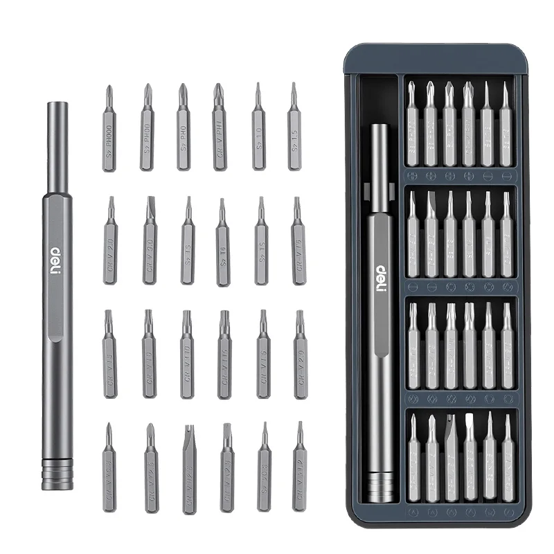 Precision Screwdriver Set, 24-in-1 with S2/CR-V Magnetic Bit