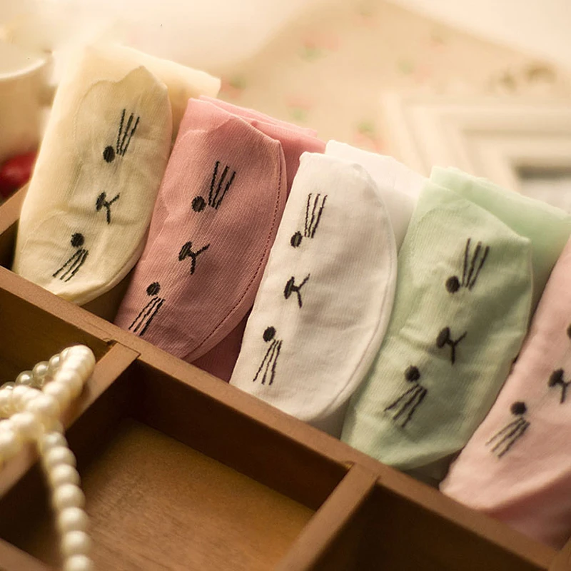 Cat Thin Dots White Summer Kawaii Kitty Tights for Children Baby Girls Kids Sheer Pantyhose High Quality Dance Ballet Stockings