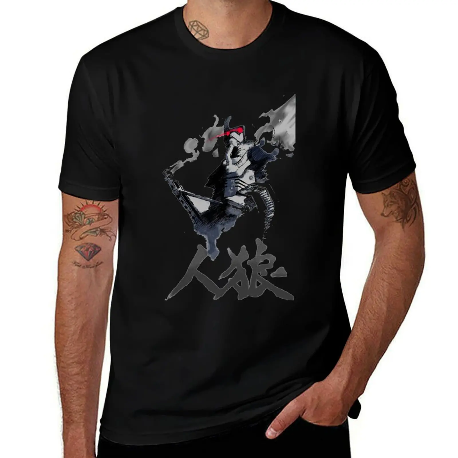 

Jin Roh Art T-Shirt Sweat Resistant Workout Tee Shirt