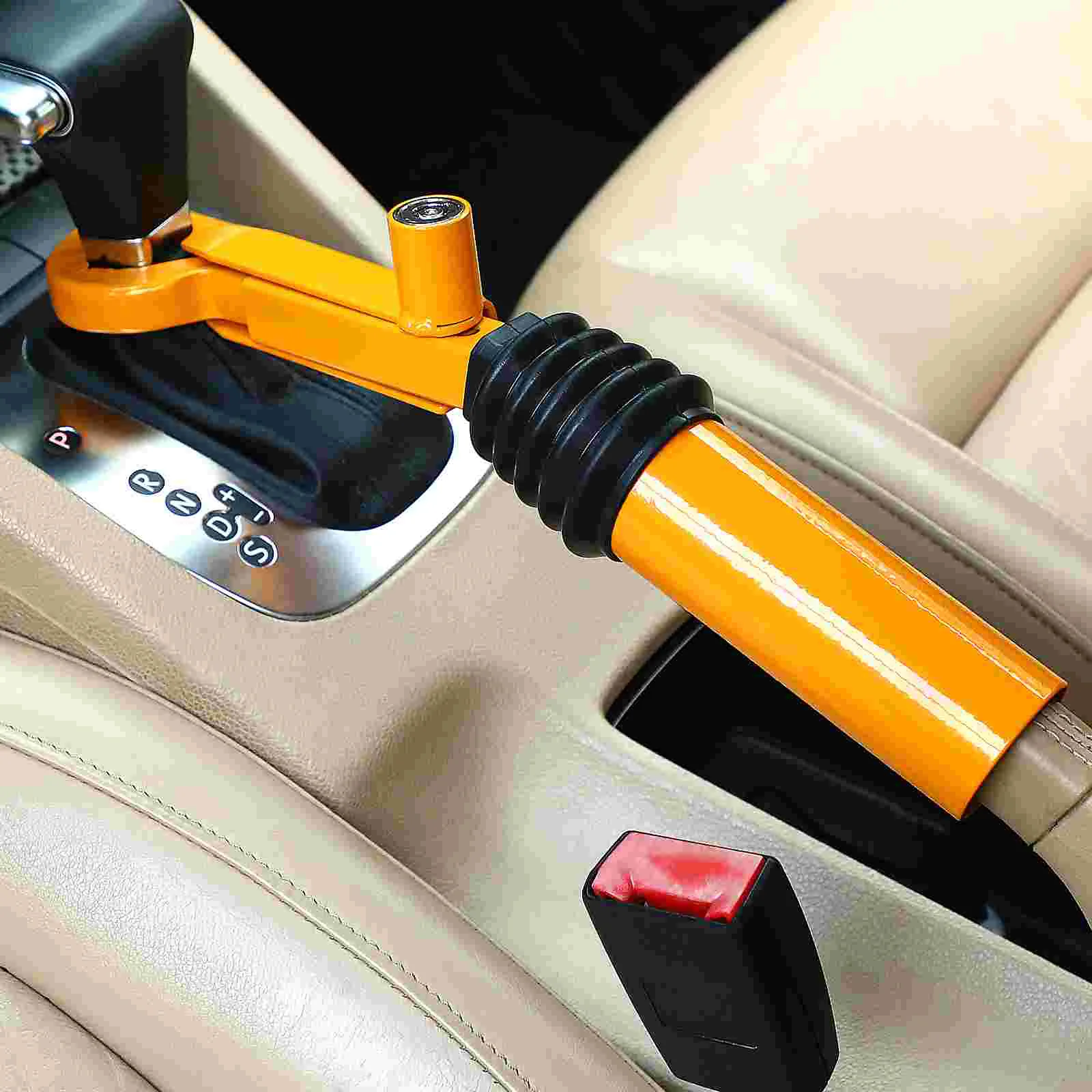 Gear Lock Car Stick Wheel The Club Steering Shift Anti Theft Device Manual Locks