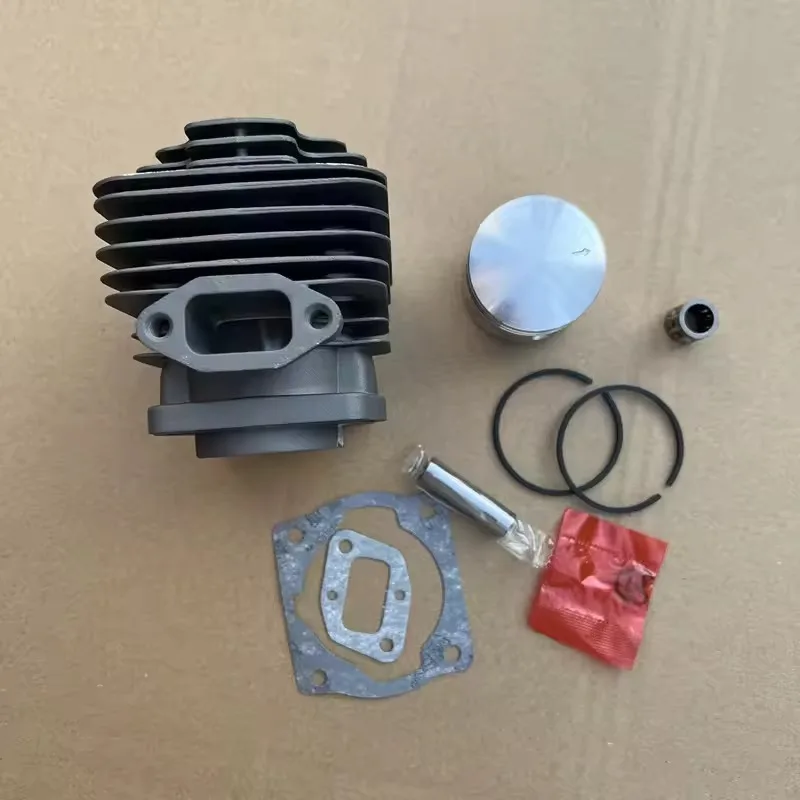 Kit de juntas de rodillos de aguja y anillos de pistón RBC 52SB de 44 mm para piezas de repuesto de cortacésped RYOBI RBC52SB RBC-52SB 50CC