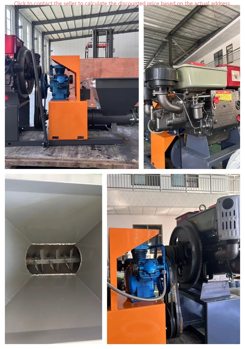 

Cement Mortar Spraying Machine Pump Diesel Full Automatic Concrete Machinery Plastering Wall Putty Machine