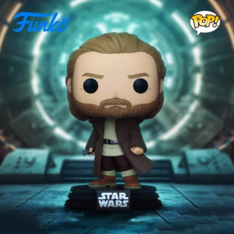 

Genuine Edition FUNKO POP Star Wars: Obi-Wan Anime Action Desktop Decoration Ornament Model Toys Collectible Model