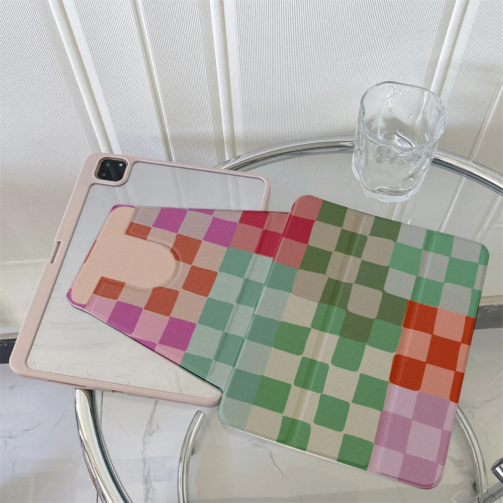 

360 ° Rotating Foldable Case to Easily Protect Your Pad: Compatible with iPad Air 6,Air 5,4,10,2024,air m3/a16 2025