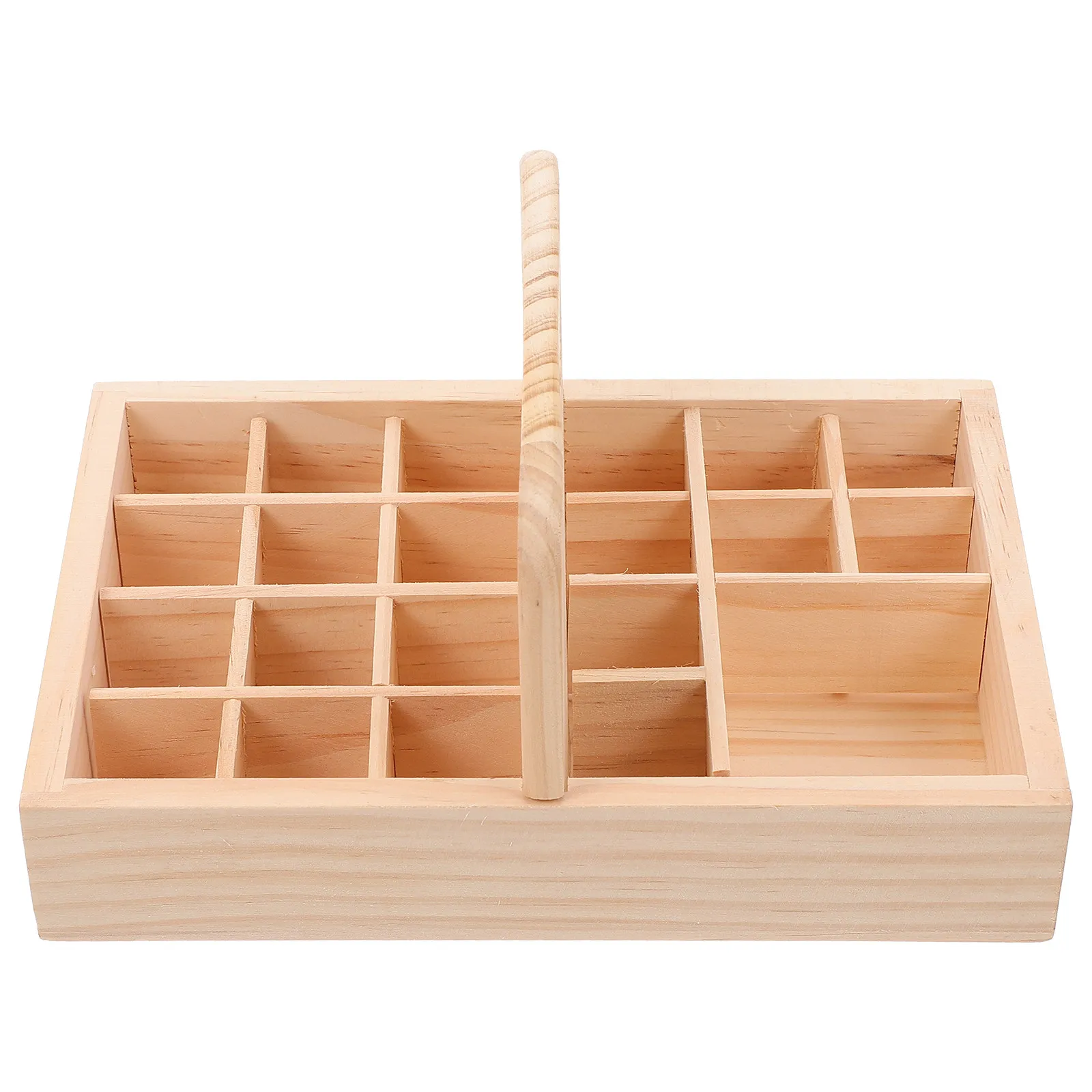 

1Pc 21 Slot Wooden Essential Oil Display Box Bottle Storage Shelf Organizer for Salon SPA Aromatherapy Tote Case Holder