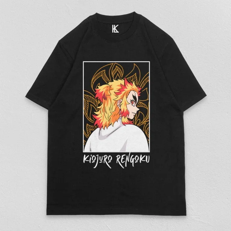 

Remera de Kyojuro Rengoku V1Vintage Special Unisex T-shirt Anime Shirt,Soft Tee All Size