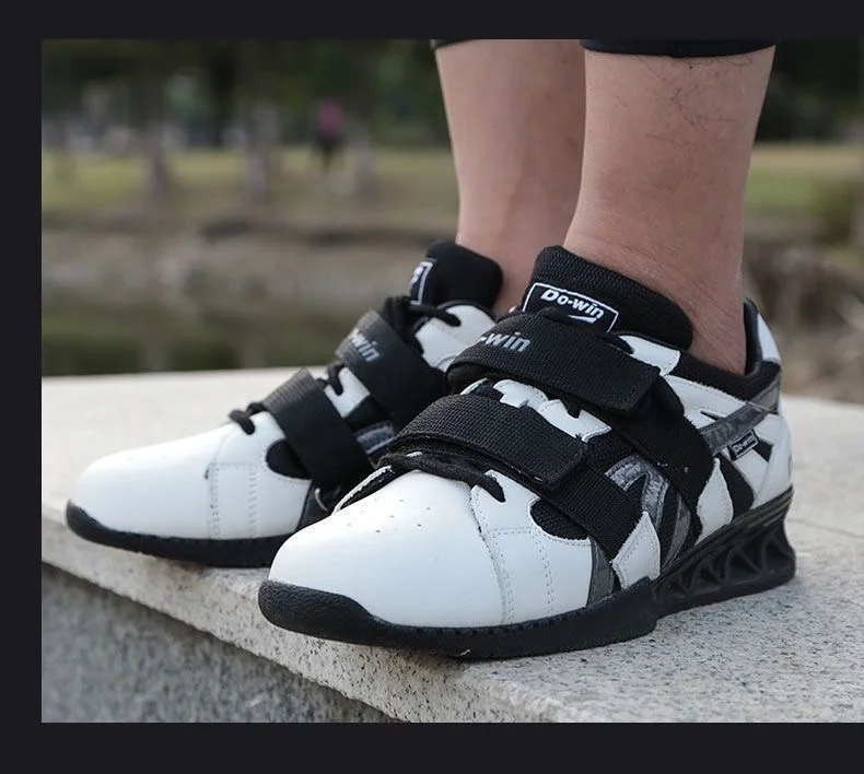 2025 Chaussures de squat de nouveau style, chaussures d'haltérophilie à semelles épaisses, chaussures d'haltérophilie respirantes et légères, chaussures d'été