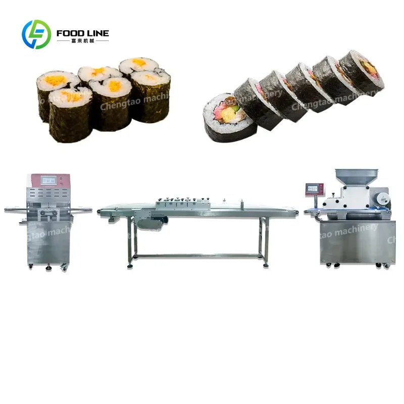 Automatic Sushi Roll Making Machine Sushi Making Machine 304 Stainless Steel Ce Certificated