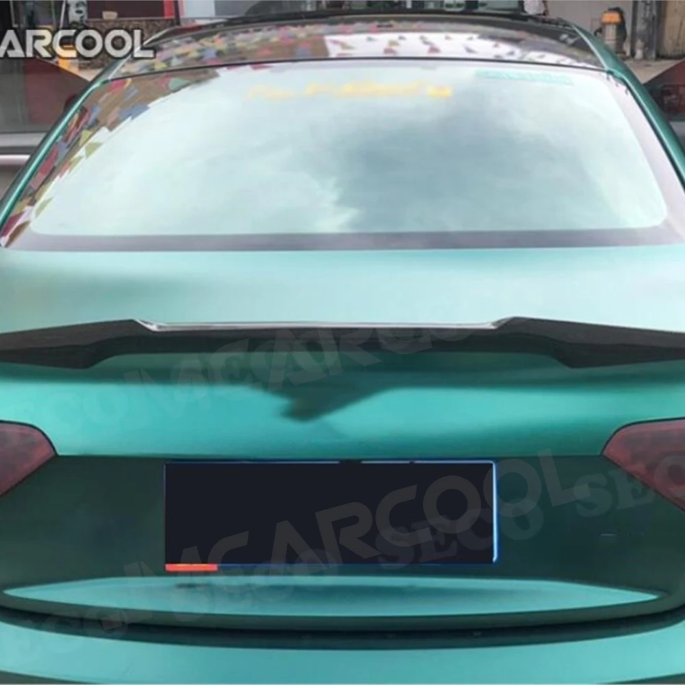 

JMCARCOOL для Audi A5 S5 Седан Купе 2017 2018 2019: Накладка-спойлер на задний багажник из карбона, тюнинг-аксессуар для автомобиля