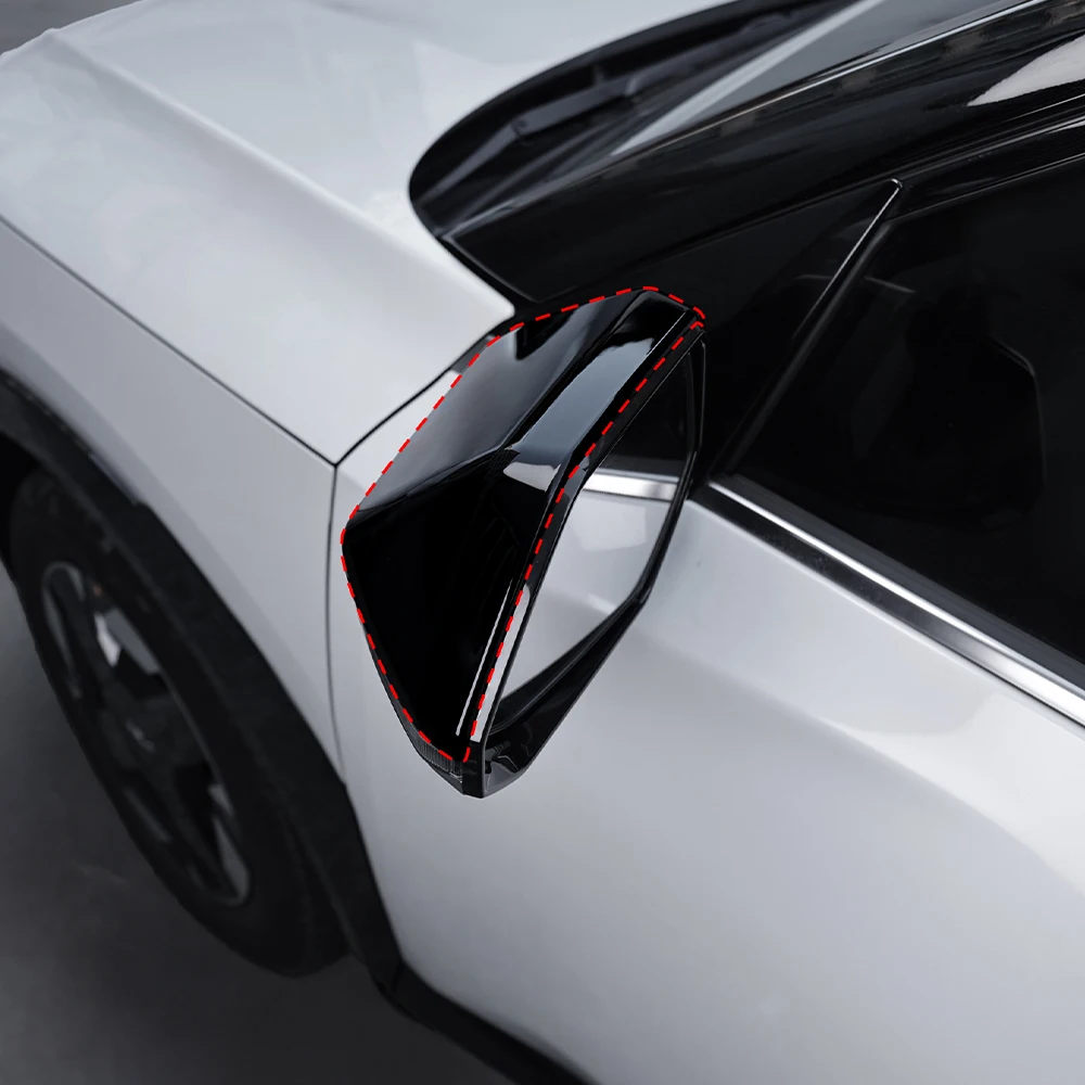 

Car Rear View Mirror Cover Side Mirror Trim Frame ABS Material Suitable For KIA EV5 2024-2025 Auto Exterior Accessories LHD/RHD