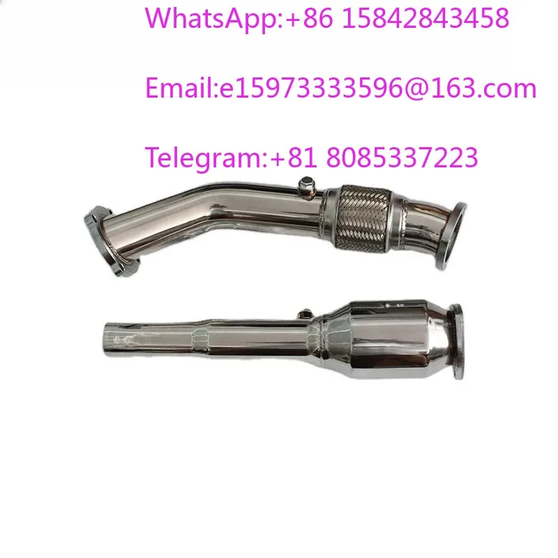Exhaust for 99-05 V W JETTA BEETLE GOLF MK4 1.8TGL with 200 Cell Cat