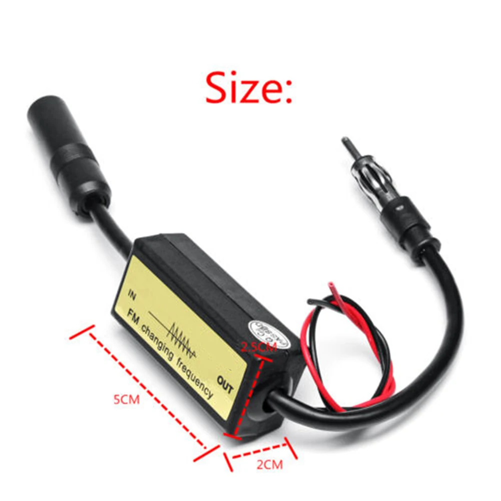 

Black Car Radio Frequency Expander Converter FM Frequency Expander Converter Fit For FM Frequency Expander Converter FM Mhz