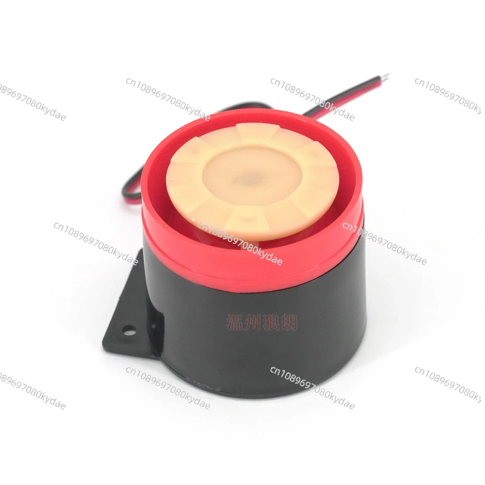 12V 24V Six-tone Loop Alarm Horn, Car Modified Drip Sound BiBi Sound Reversing Buzzer Horn