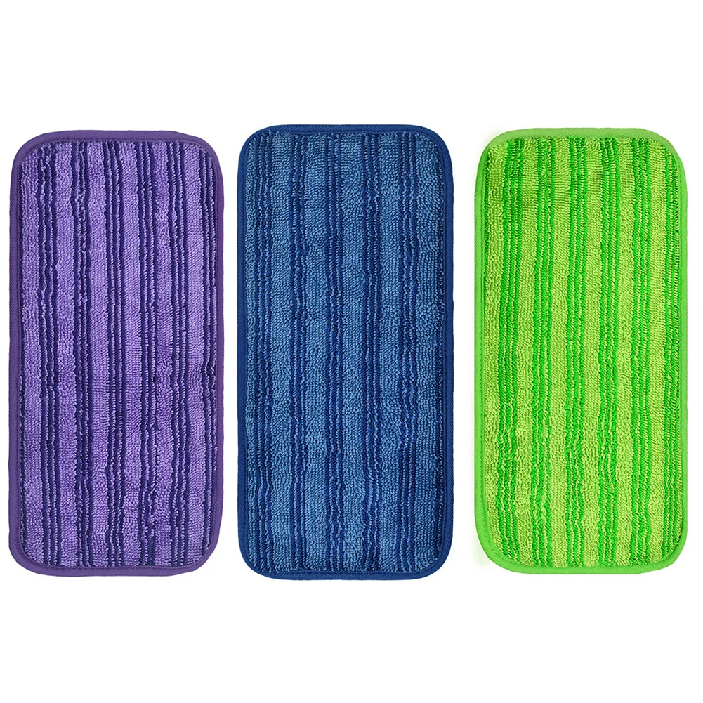 Mop Pads Reutilizáveis para Sweeper, Almofadas Laváveis, Limpeza de Chão, Mop Head Pads, 29x15cm, 12 pol, 2 PCs