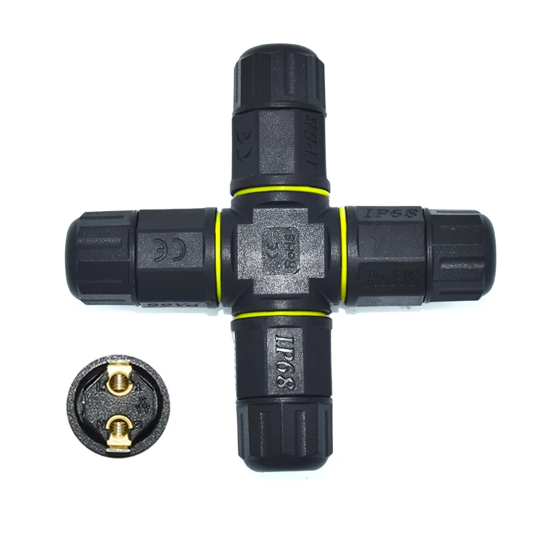 IP68 M20 2/3/4/5-pins schroefterminal waterdichte elektrische connector - maritieme apparatuur en bedrading van de aansluitdoos voor buiten
