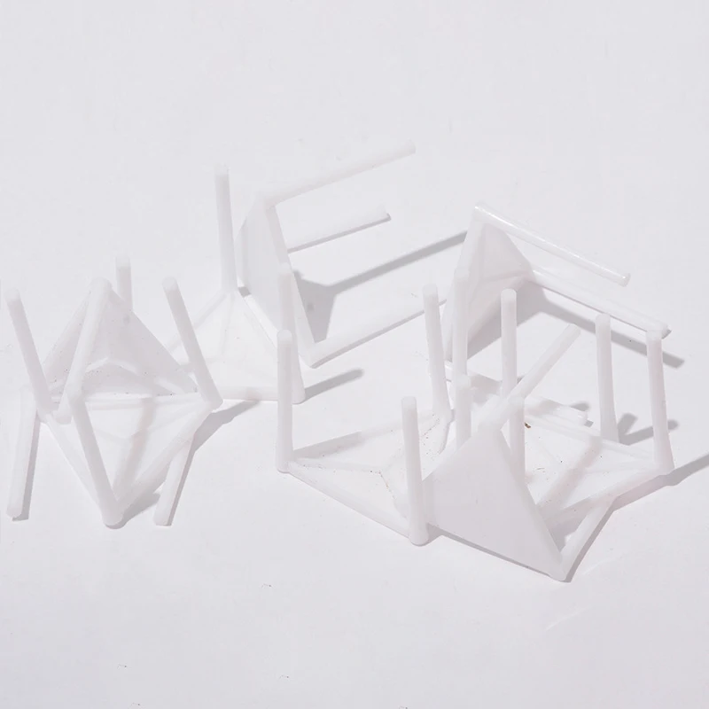 

【W】100Pcs Pizza Saver Stands Fixing Rack Pizza Holder Pizza Packing Tripod Plastic Tripod Stack