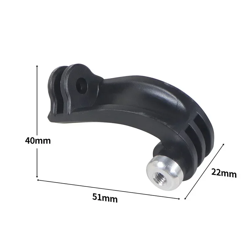 1pc Universal Action Camera Vertical Bracket Adapter For Go-pro Mount Camera Vertical Mount Adapter Accessory