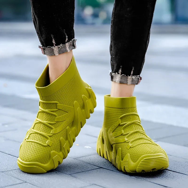 Ankle Boot Waterproof Men Rubber Shoes Work and Safety Galoshes Husband Fishing Man Water Boots PVC Rainshoes Non Slip Footwear