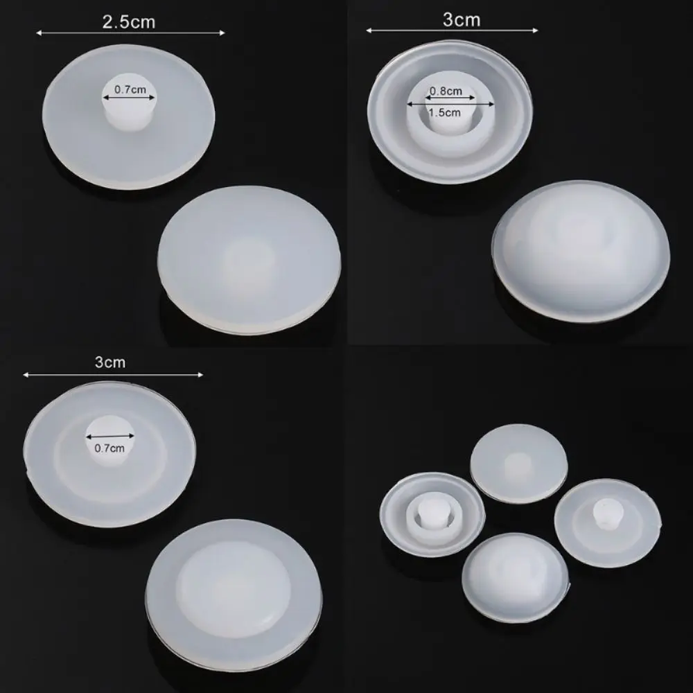 Universal Silicone Bottle Lid Plug Replacement Durable Non Spill Seal Plug Water Bottle Accessory Straw Hole Grommets