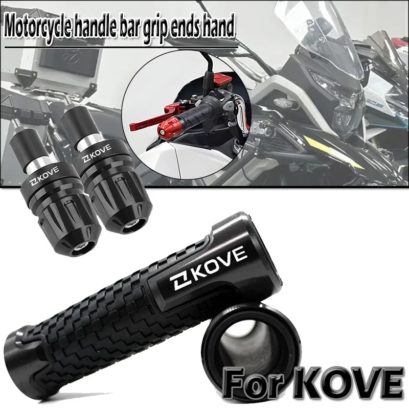 

For KOVE 800X 500F 525X525X 450R 400F motorcycle accessories New 3D model handle bar grip ends hand Motorcycle universal