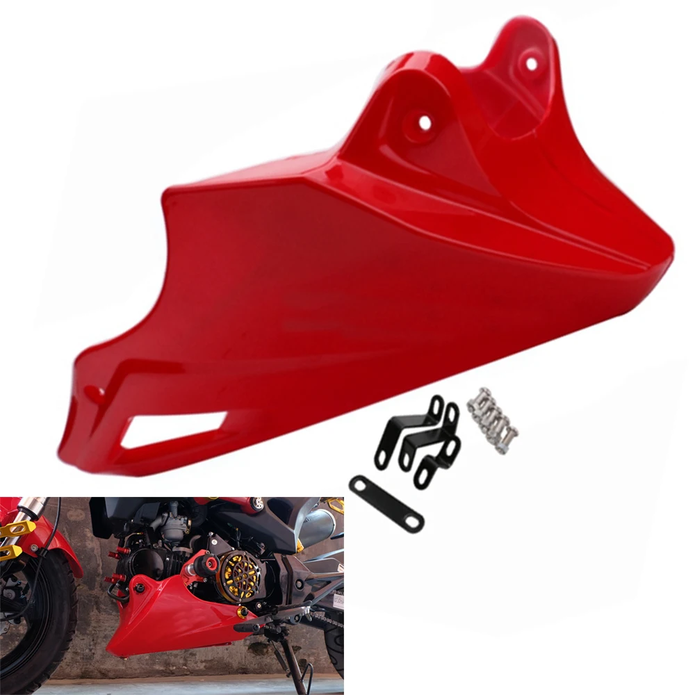 

For Honda Grom MSX 125 MSX125 SF MSX125SF Motorcycle Engine Protector Guard Cover Under Cowl Lowered Shrouds Fairing Belly Pan