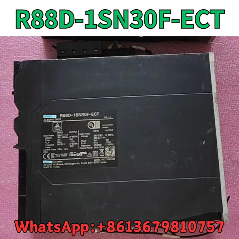 Used Drive R88D-1SN30F-ECT test OK Fast Shipping