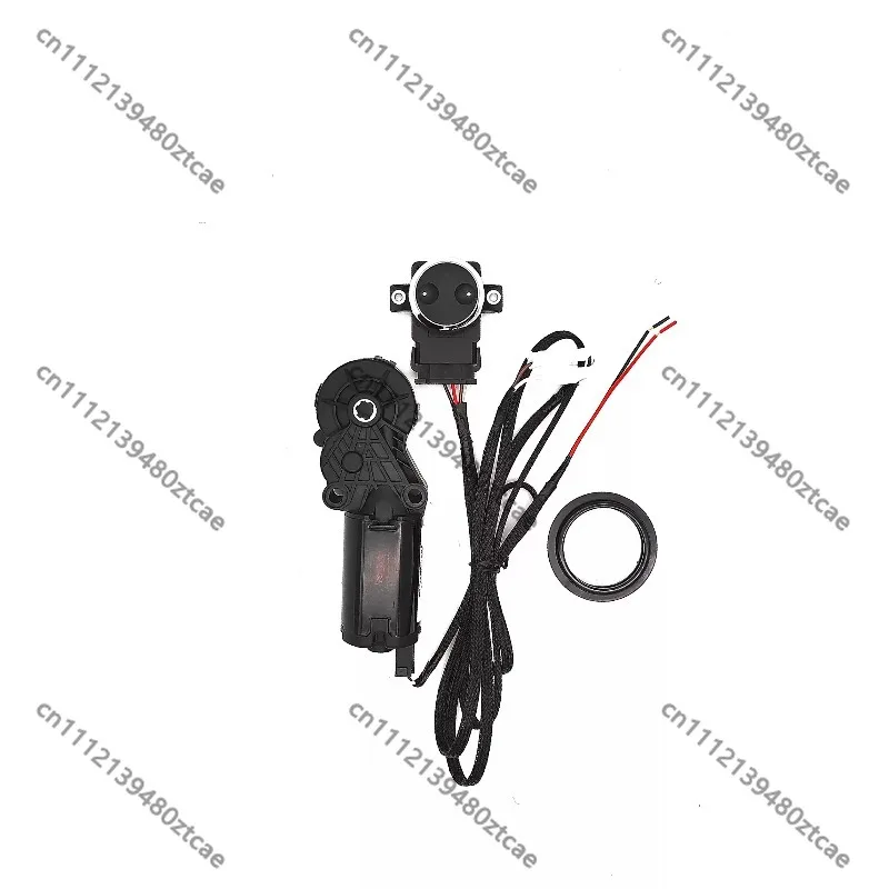 Manual To Electric Car Seat Backrest Modification Kit 5-edge Gear Motor Non-Memory Control Switch Wiring Harness Accessory
