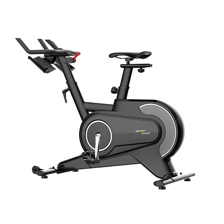 Commercial Magnetic Resistance Spin Bike for Gymquiet Belt Drive Exercise Bike for Home Use Touch Screen Spin Bike with App