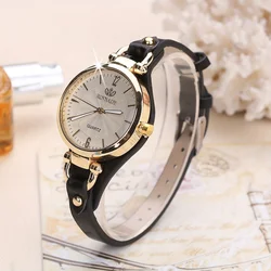 Leather Strap Watch Strap Fashion Ladies Quartz Watch Fancy Women Watches Jewelry Sophisticated And Stylish Women Watch