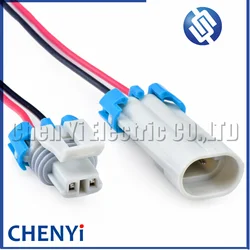 2 Pin Auto Waterproof Electric Jet Valve harness Plug air conditioning compressor Connector 12162343 12052644 12052646 For GM