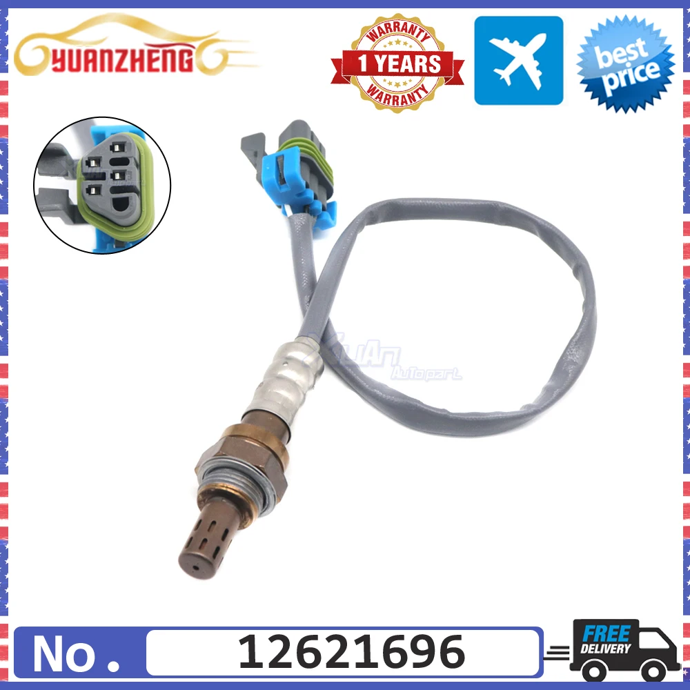 1pcs Car NEW Downstream Air Fuel Ratio Lambda Oxygen O2 Sensor 12621696 For Buick GL8 Regal Lacrosse ES11088-11B1 ES1108811B1