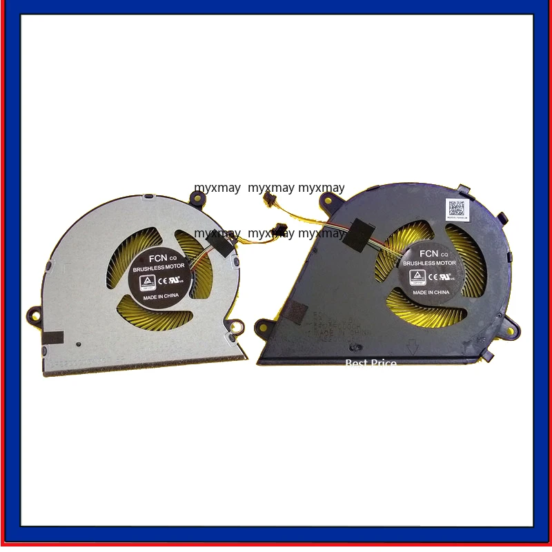 НОВЫЙ ОРИГИНАЛЬНЫЙ охлаждающий вентилятор для процессора и графического процессора ноутбука ASUS VX60G Mars15 VX60GT K571 X571G F571G НОВЫЙ ОРИГИНАЛЬНЫЙ охлаждающий вентилятор для процессора и графического процессора ноутбука ASUS VX60G Mars15 VX60GT K571 X571G F571G