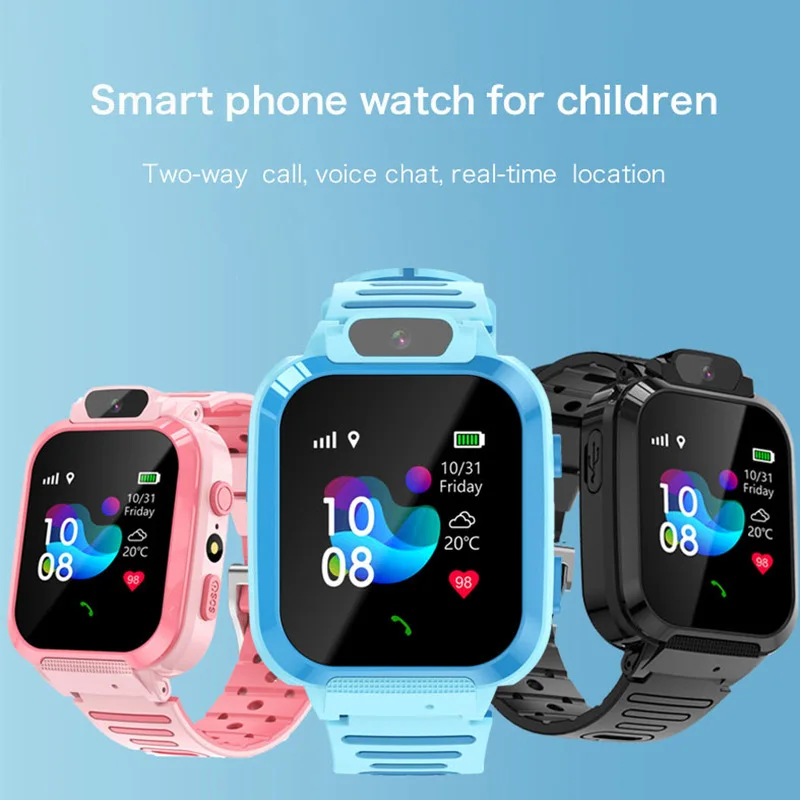 Cross-Border New Arrival Children's Phone WatchL31Photo Positioning Foreign Trade Multi-Mandarin2GChildren's Smart Watch