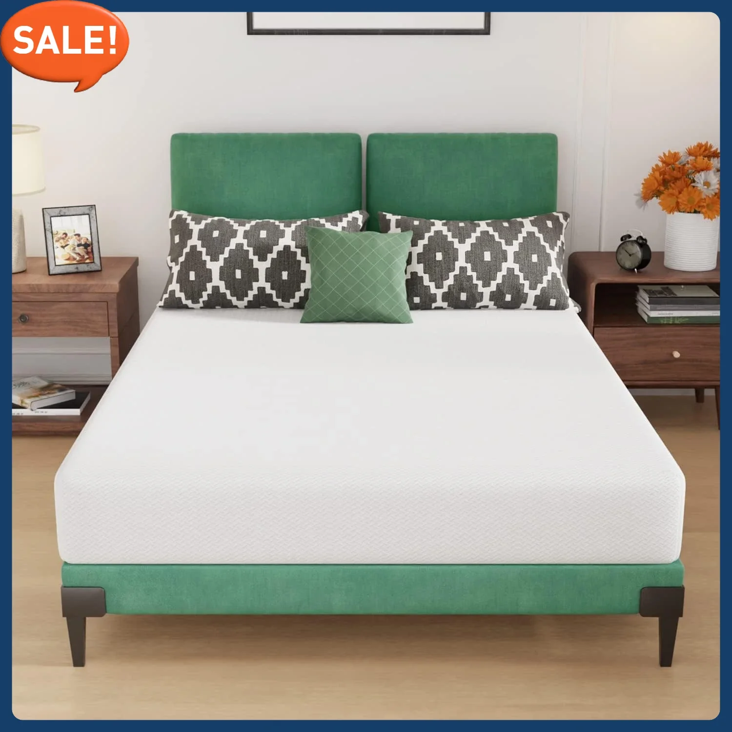 

Gel Memory Foam Mattress 8 inch Mattress,Breathable Bed Mattress for Cooler Sleep Supportive & Pressure Relief