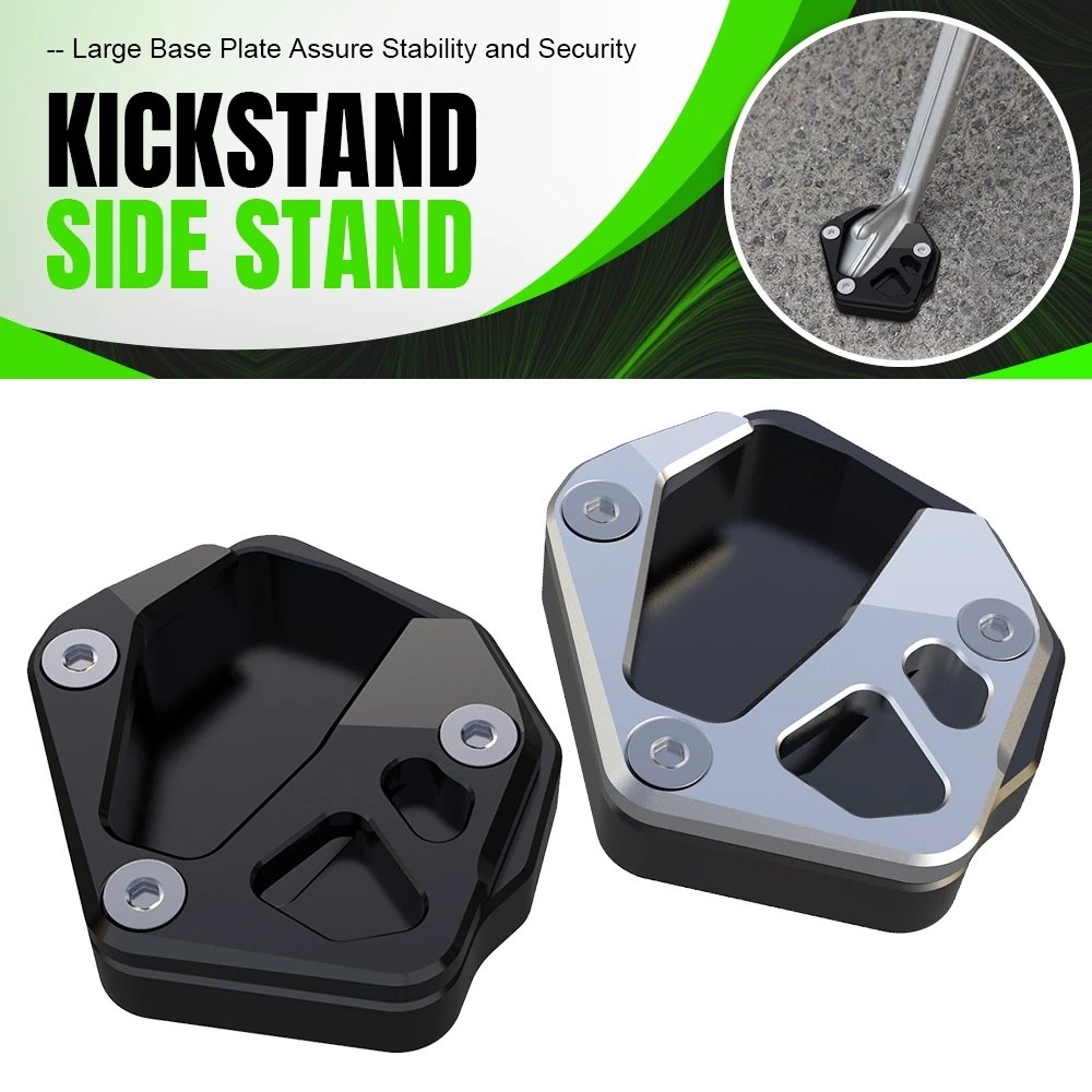 

Motorcycle Accessories Kickstand Plate Foot Side Stand Enlarger Extension Support Pad FOR Moto Guzzi V100 Mandello S 2023 2024