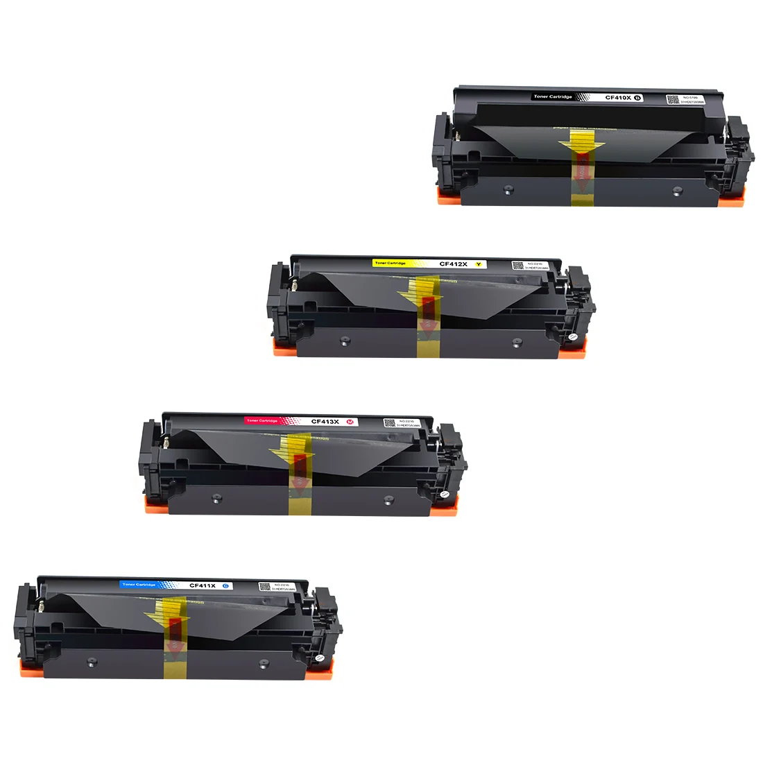 Compatible CF410X CF411X CF412X CF413X Toner Cartridge CMYK With Chip for HP M452 M477 M377 Series Color Laser Printer