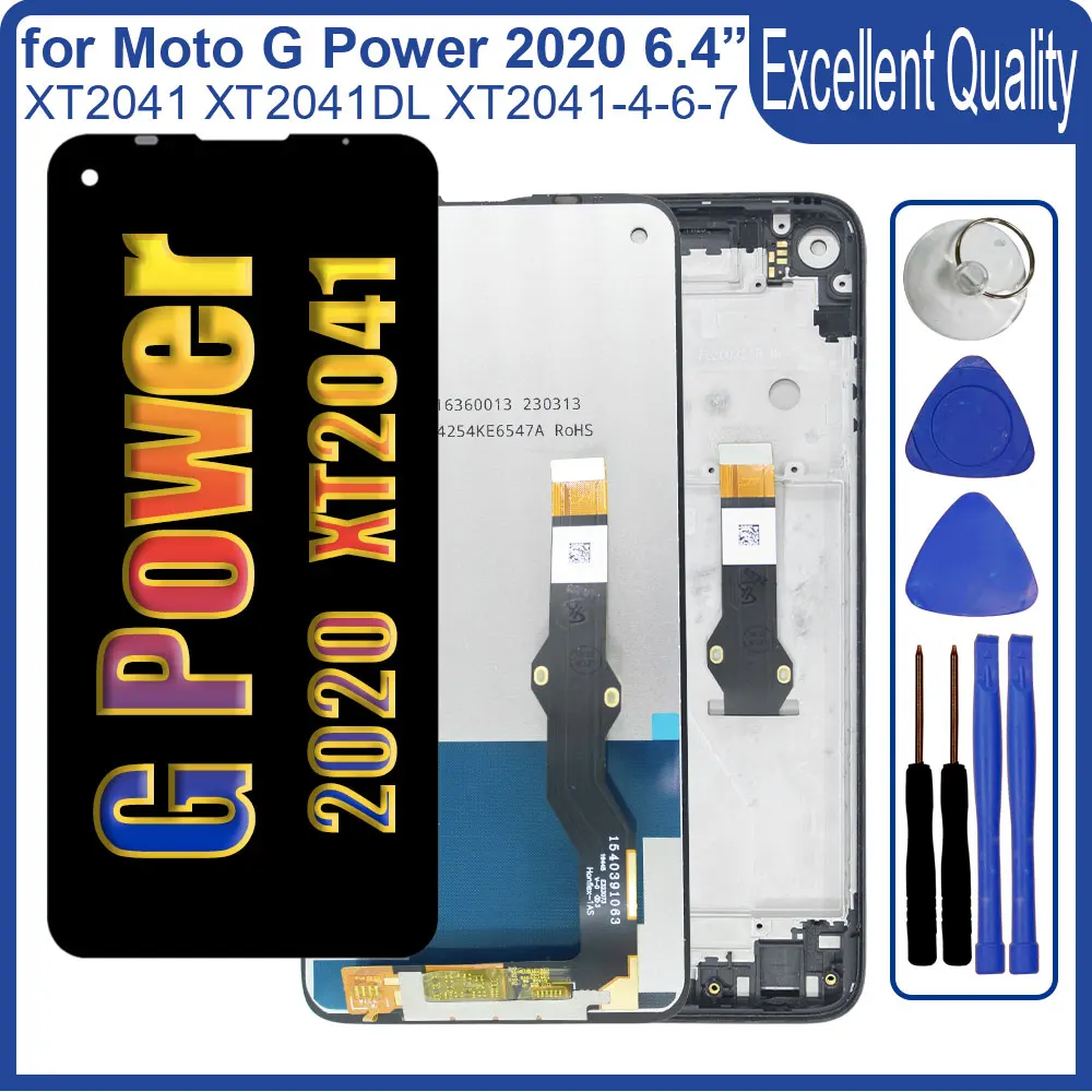 

NewLCD for Motorola Moto G Power 2020 XT2041 LCD Display Touch Screen Digitizer Replacement for Moto G Power 2020 XT2041DL LCD