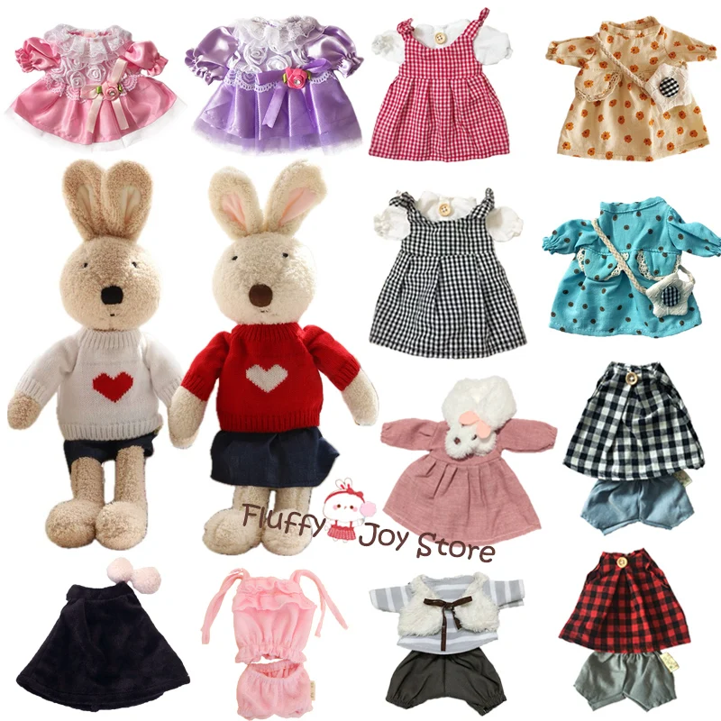 

Кукольная одежда для 30 см/45 см/60 см Le Sucre Rabbit Bunny, плюшевые куклы, платье, юбка, свитер, аксессуары для кроликов для BJD, детские игрушки