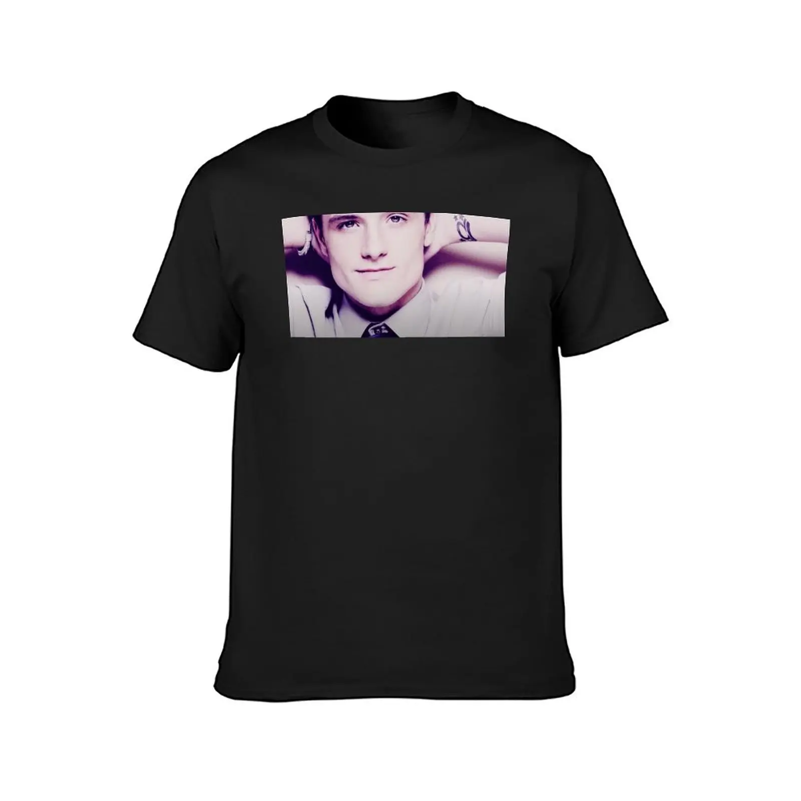 Josh Hutcherson Whistle T-Shirt quick-drying sweat mens funny t shirts