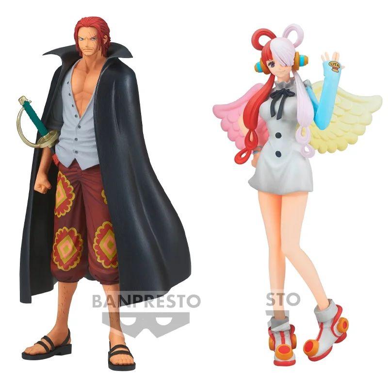 

Bandai Original DXF THE GRANDLINE SERIES ONE PIECE Shanks UTA Anime Action Figure Toys For Boys Girls Children Birthday Gifts