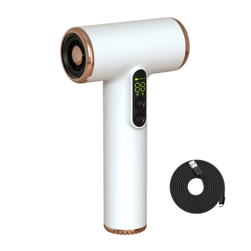 

Cordless Hair Dryer Rechargeable Battery Hair Dryers Low Heat Hair Care Blow Dryer Portable Hair Dryer for Camping