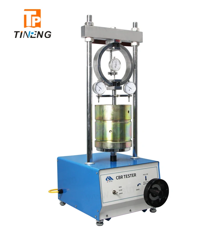 Macchina per test manuale CBR Macchina per test automatica con rapporto cuscinetto California