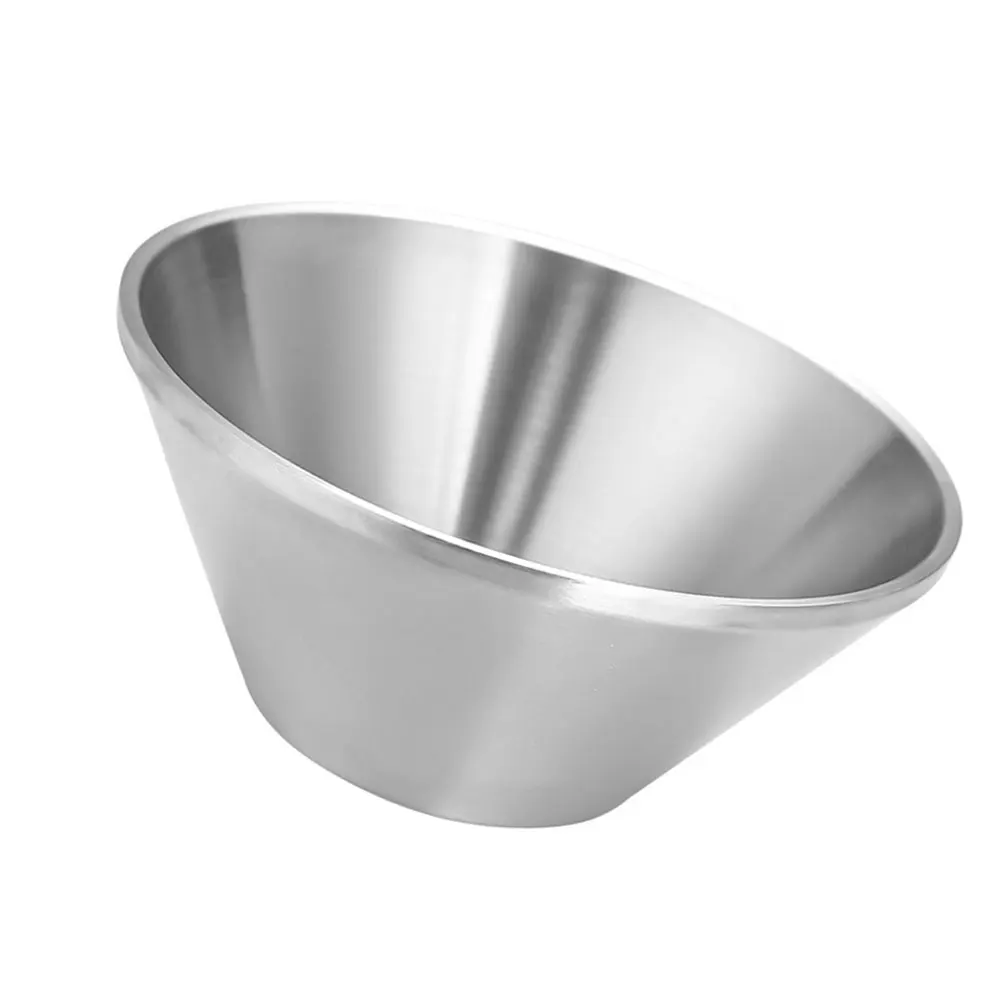 

Double Layer Insulation Bowl Stainless Steel Anti Scald Soup Noodle Ramen Lightweight Portable Indoor Outdoor Use Smooth Surface