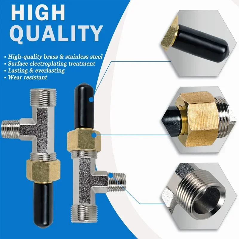 Комплект тройников для морского прокачки заменяет SeaStar 3004.6439 HF4202, подходит для всех цилиндров Baystar, яхт, лодок