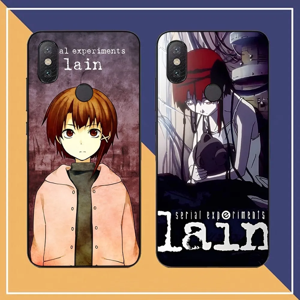 Serial Experiments Lain Phone Case For Redmi Note 4 X 5 A 6 7 8 T 9 9S 10 11 11S 11Epro Poco M3 Pro