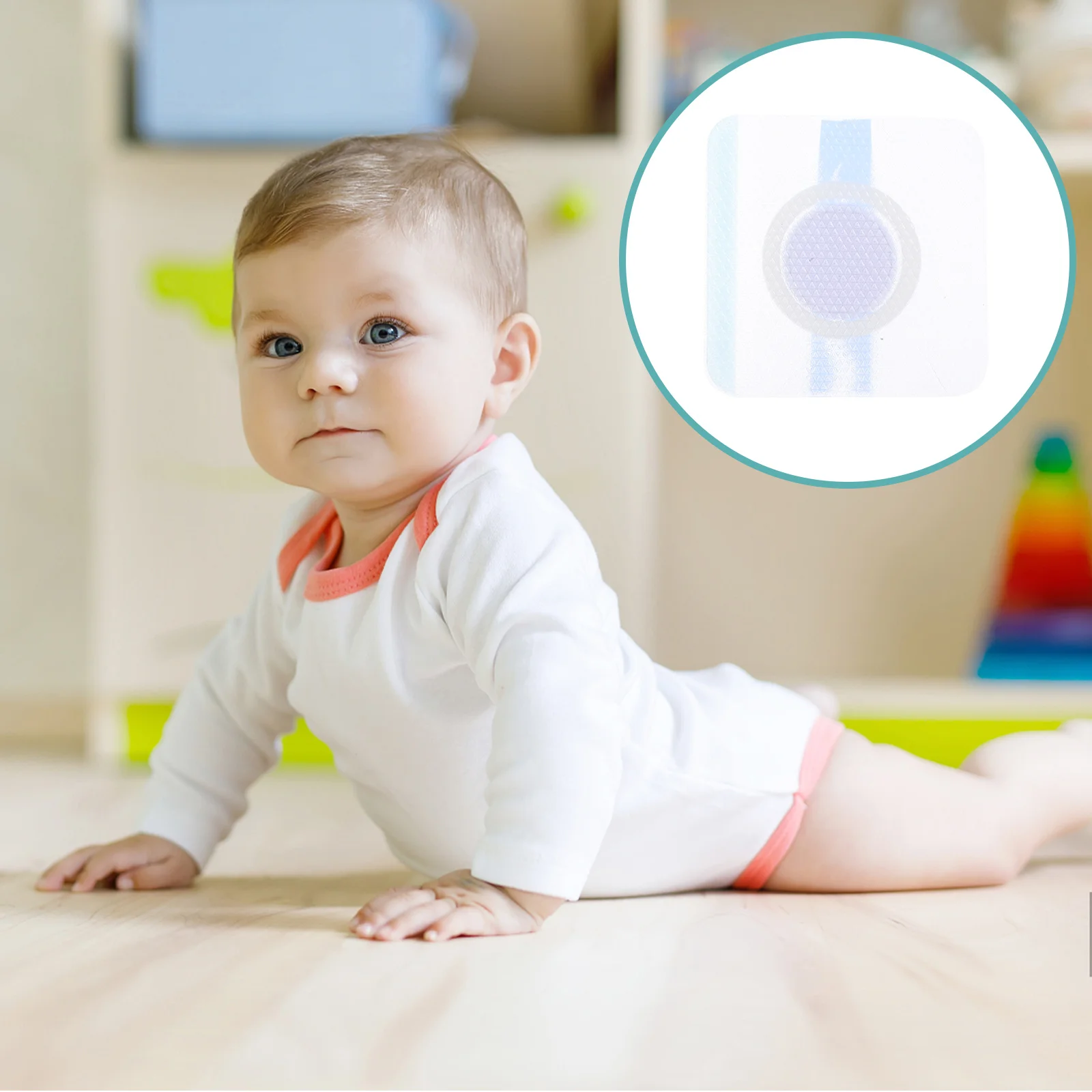 5 pezzi cerotto ombelicale infantile protezione ombelico neonato adesivo delicato per ombelico sporgente comodo ombelico indossabile