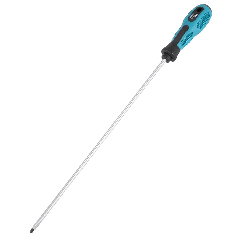 Imagem -06 - Flat Blade Screwdriver com Borracha Handle Long Slotted e Phillips Screwdriver Magnético 12 in Packs