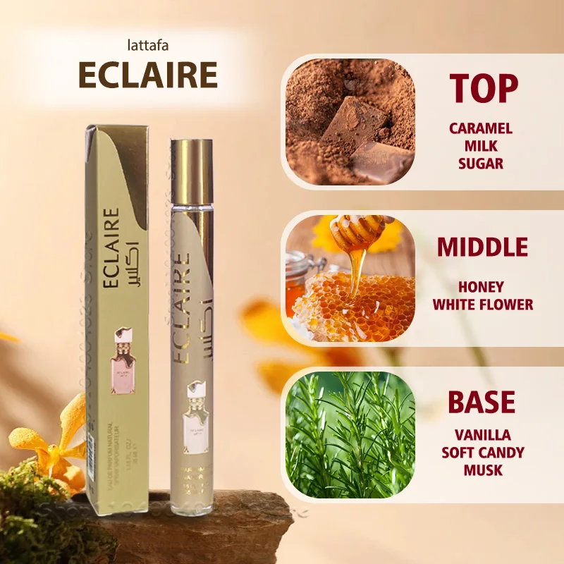 

35ml /135ml Eclaire Eau de Parfum Original Arab Perfumes Long-Lasting Fragrance Women's Perfume Vanilla Floral Spray Gift