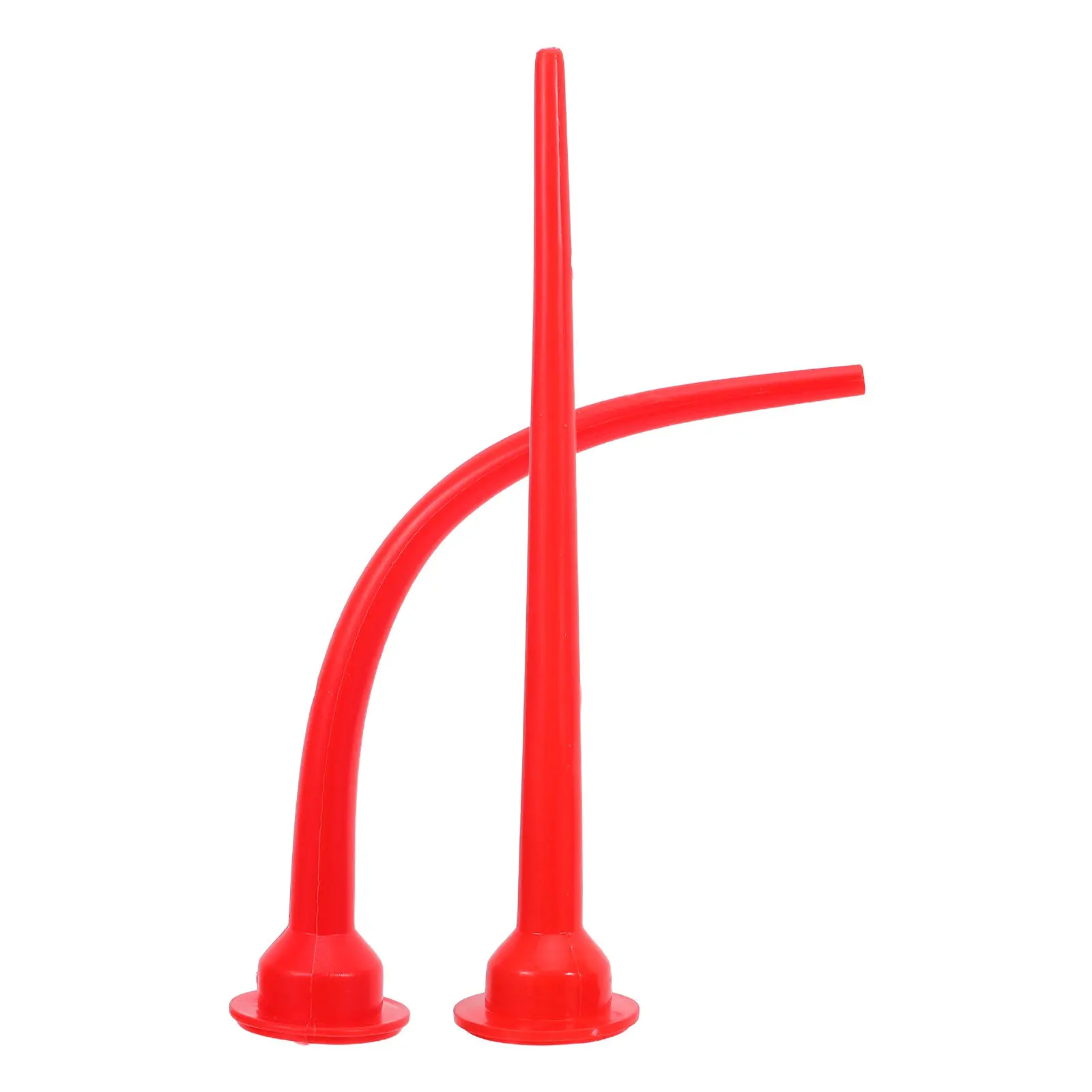 2Pcs Seamless Caulk Applicator Nozzle Extended Reach Sausage Caulking Tool for Deep Corners Silicone Adhesive Tube Glass Glue