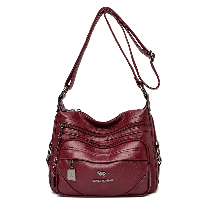 Women's Bag New Mom's Bag Large Capacity Single Shoulder Crossbody Bag Fashionable and Atmospheric Middle aged Women's Bag